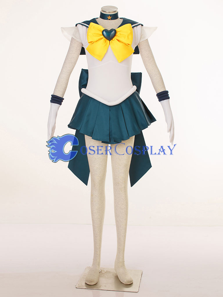 Sailor Moon Crystal Super Sailor Uranus Tenoh Haruka Cosplay Costume